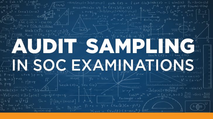 Audit Sampling in SOC examinations