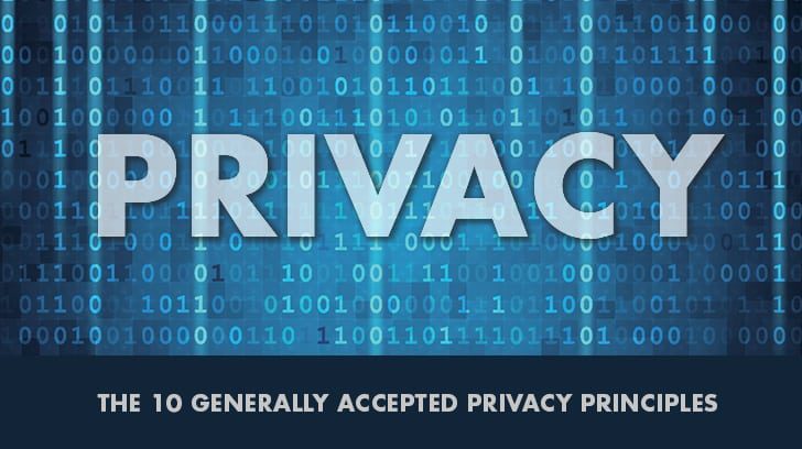 The 10 Generally Accepted Privacy Principles