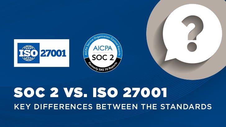 SOC 2 vs ISO 27001 Certification: The Key Differences