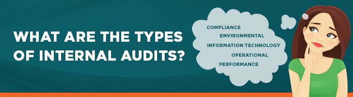 What are the types of internal audit