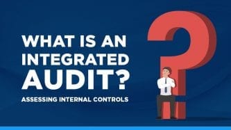 What is an integrated audit?