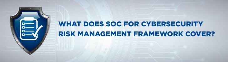 What does SOC for cybersecurity cover?