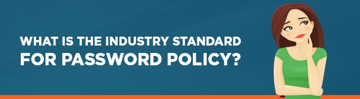 Industry standard for password protection