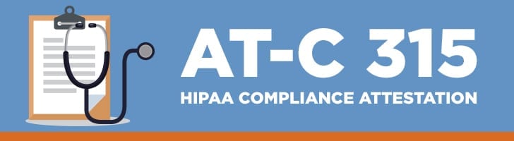 HIPAA compliance attestation