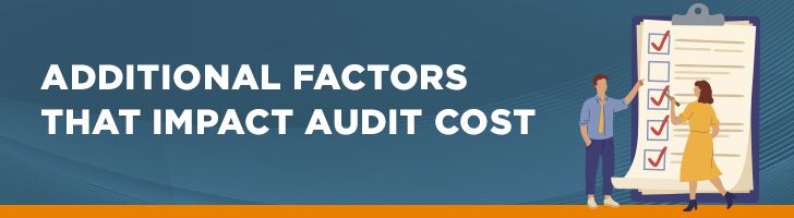 Additional factors that impact audit cost