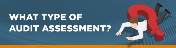 What type of audit assessment