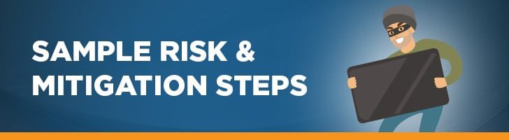 Walking through a sample risk