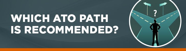 Which ATO path is recommended? 