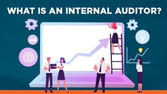 What is an internal auditor?