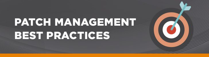 Patch management best practices