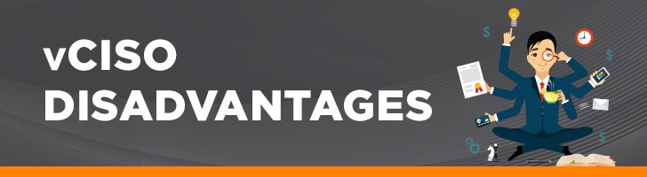 Disadvantages to vCISO