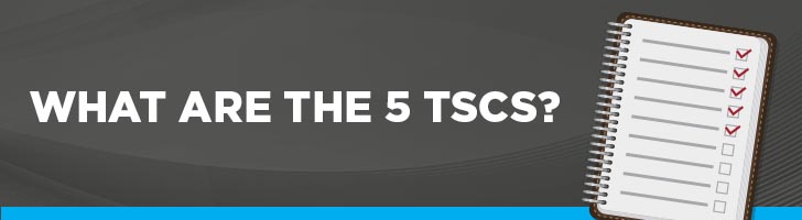 What are the 5 TSCs?