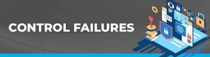 Control failures