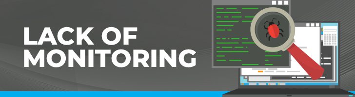 Lack of monitoring