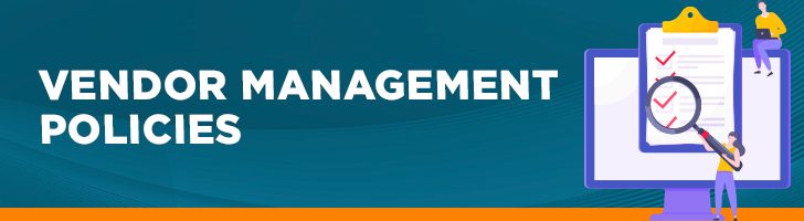 Vendor management policies
