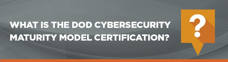 Cybersecurity maturity model certification