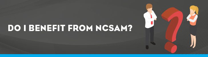 Benefiting from NCSAM