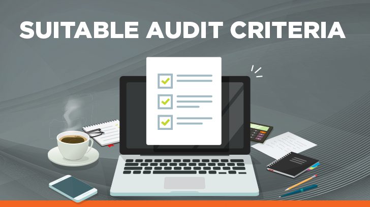 Suitable audit criteria