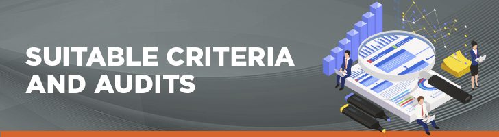 Suitable criteria and audits