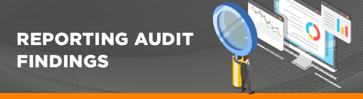Where to report audit findings
