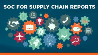SOC for supply chain reports