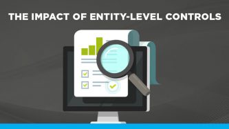 Impact of entity level controls