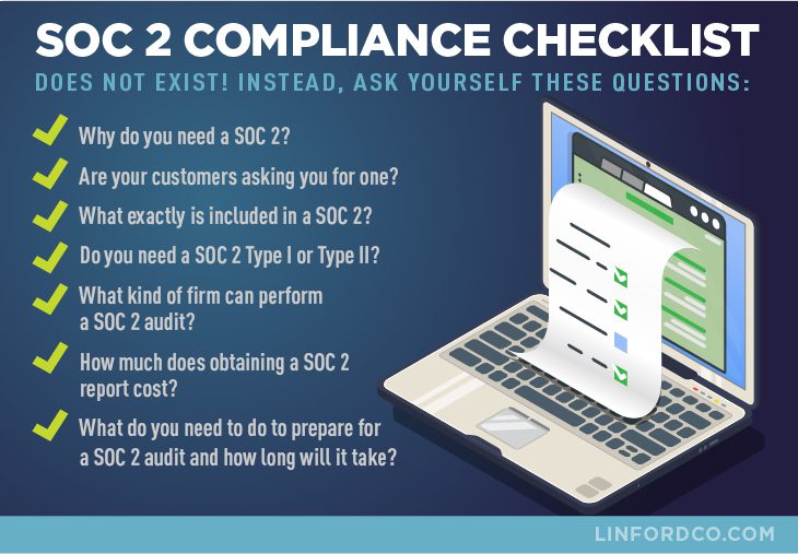 SOC 2 Compliance Checklist (questions)