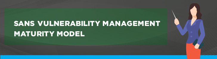 SANS vulnerability management maturity model
