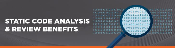 Static code analysis and review benefits