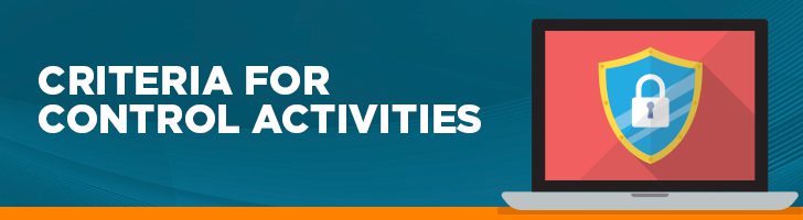 Criteria for control activities