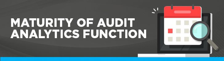Maturity of audit analytics function