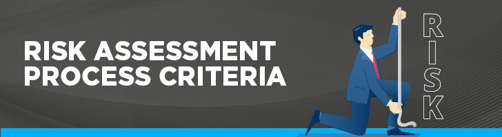 Risk assessment process criteria