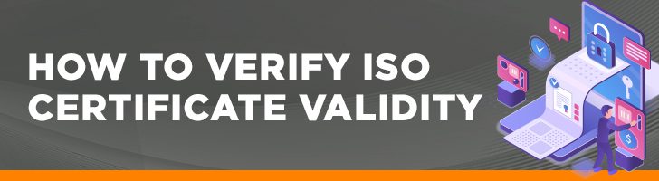 How to verify ISO certificate validity
