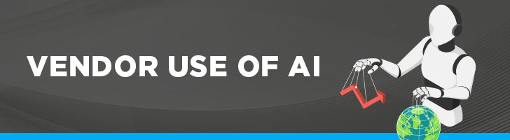 Vendor use of AI