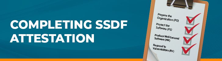 Completing the SSDF attestation