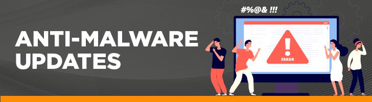 Anti-malware updates