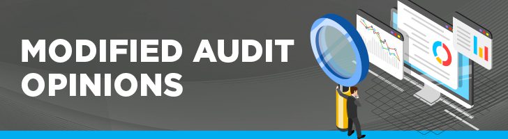 Modified audit opinions