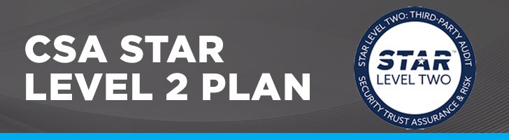 CSA STAR Level 2 plan