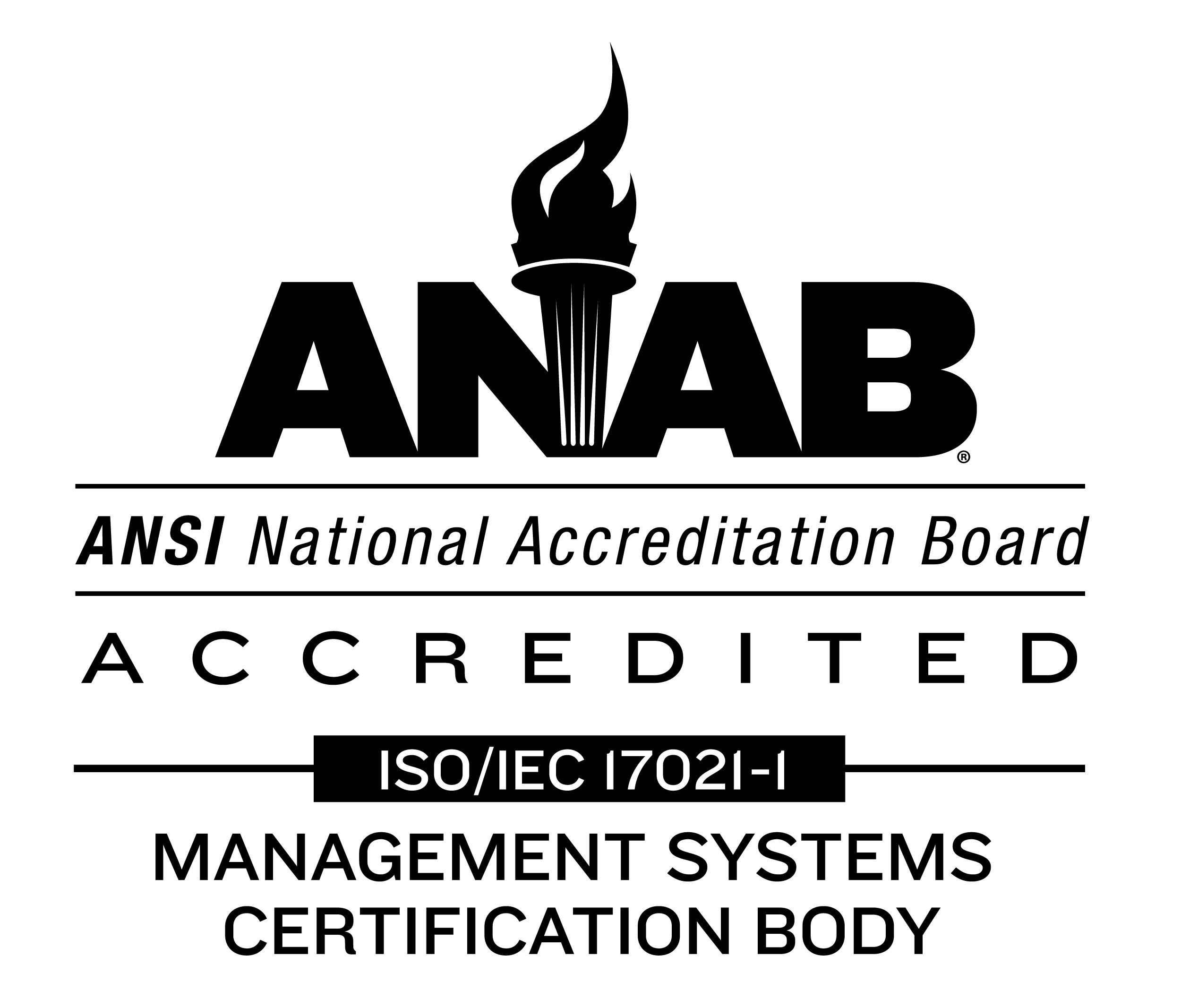 ANAB Accredited logo